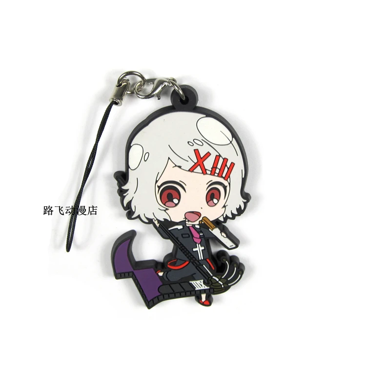 Токийский Гуль фигурка аниме модель резиновый брелок JUZO SUZUYA/REI Kaneki Ken Arima Kisho