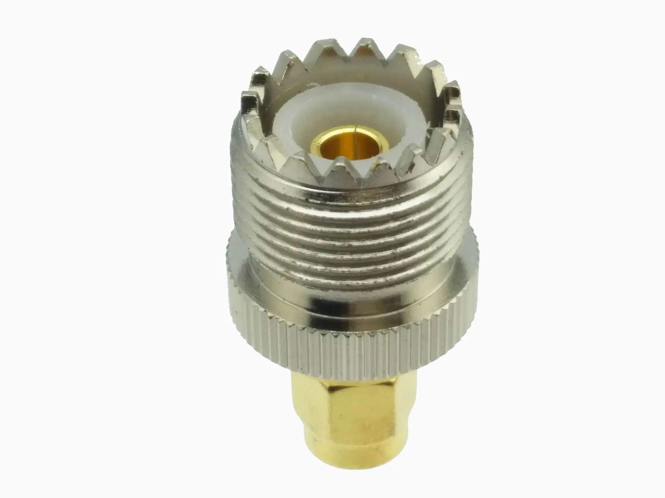 UHF Jack to SMA Plug 1pce UHF SO239 PL259 к SMA штекер& Женский Разъем RF коаксиальный адаптер разъем - Цвет: UHF Jack to SMA Plug