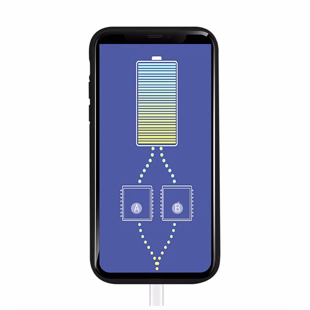 Чехол для аккумулятора 6000 мАч для Iphone XR XS Max, чехол для зарядного устройства, умный внешний аккумулятор для Iphone XS Max