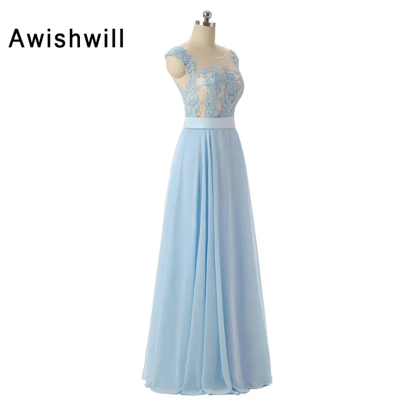 Женское длинное вечернее платье до пола с рукавами-крылышками | Свадьбы и