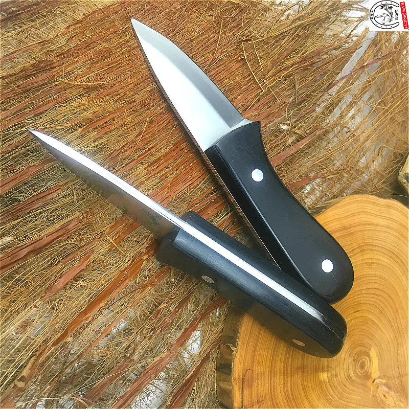 Прямой нож из стали D2 для охоты и кемпинга с фиксированным лезвием | Инструменты