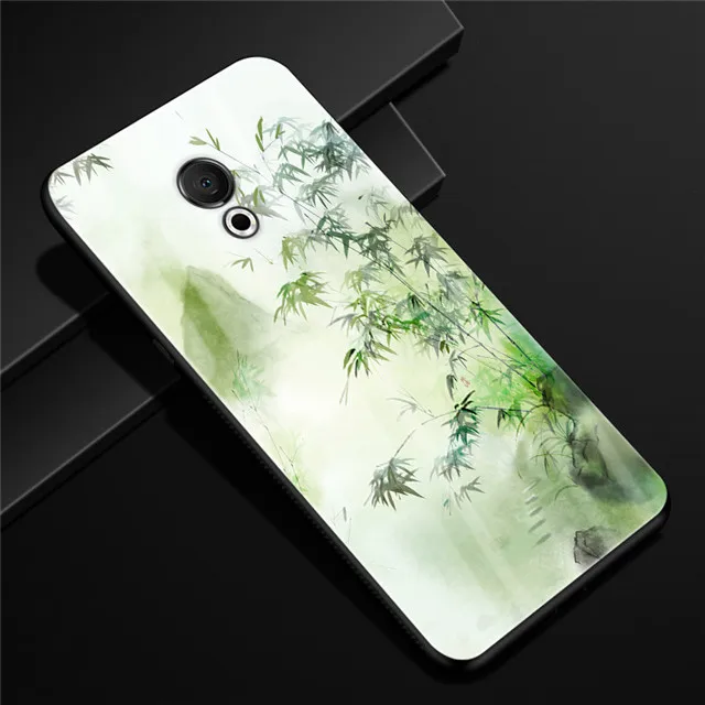 Для Meizu 15 Lite M15 чехол из закаленного стекла жесткий чехол для Meizu 15 Lite M15 чехол для задней панели для Meizu M15 15 Lite M871Q M871H чехол s - Color: 18