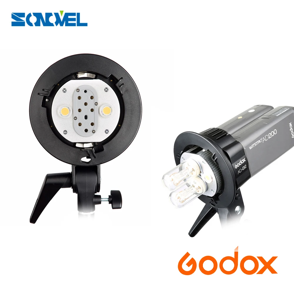 Godox AD-E держатель вспышки для Godox AD200 с винтом 1/" на верхней части для удержания Godox AD200