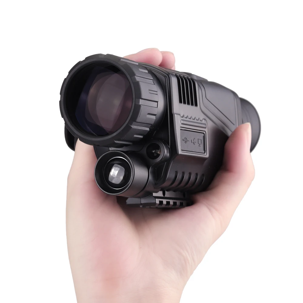Монокуляр ночного видения для охоты 2017 инфракрасный телескоп HD цифровой мощный |
