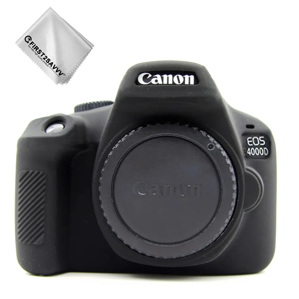 Резиновый силиконовый защитный чехол для корпуса мягкая сумка камеры Canon EOS 3000D