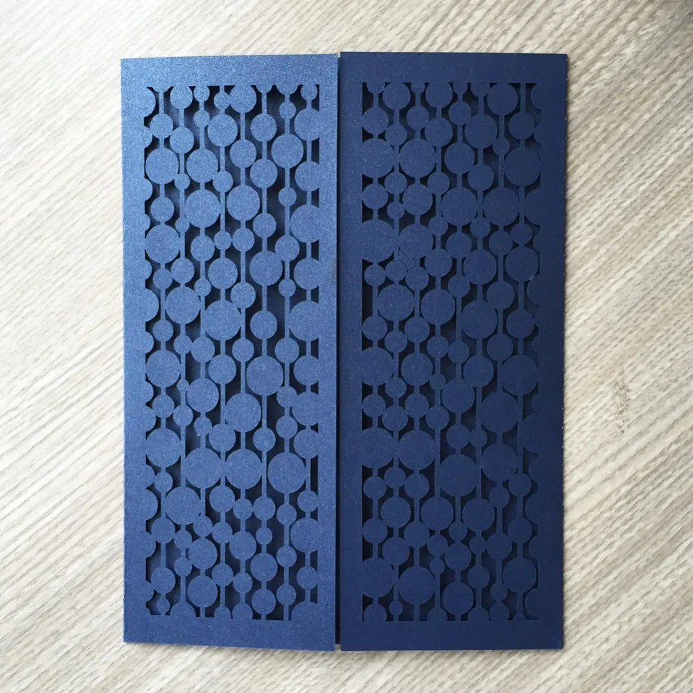 20 шт. лазерная резка перламутровая бумага свадебные приглашения гравировка