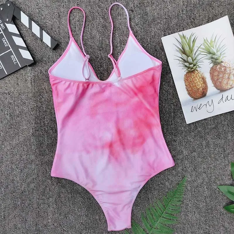 Новинка 2019 женская одежда для плавания с фруктовым принтом сексуальный