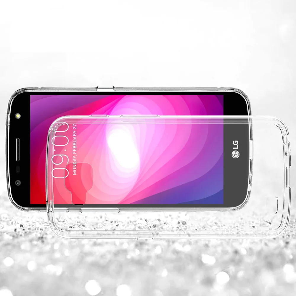 Для LG X Venture V9/X Calibur чехол ультра тонкий мягкий ТПУ Рамка Жесткий акриловый задний