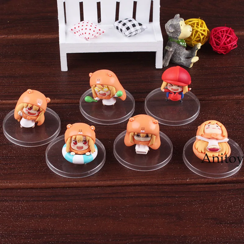 Himouto Umaru-chan himouto Умару-Чан мультипликационный персонаж дома Умару кукла ПВХ Фигурка Набор Коллекционная модель игрушки