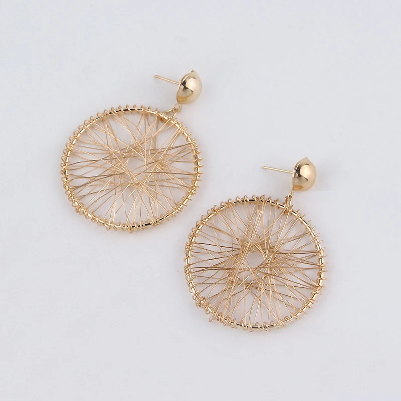 Женские модные серьги в богемном стиле уникальные женские ювелирные изделия