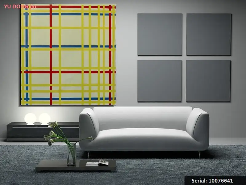 Piet Cornelies Mondrian натюрморт абстрактная масляная живопись рисование искусство спрей без рамы строительный воск