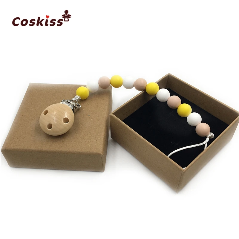 Детский Прорезыватель для зубов сделай сам зажим соски мальчиков и девочек