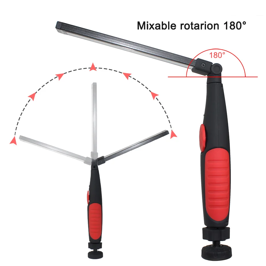 Миниатюрный Мощный светодиодный перезаряжаемый фонарик с USB-разъемом магнитный
