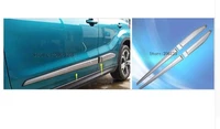 abs side door body molding cover trim protection decoration 4 pcs set accessories fit for suzuki vitara 2016 2017