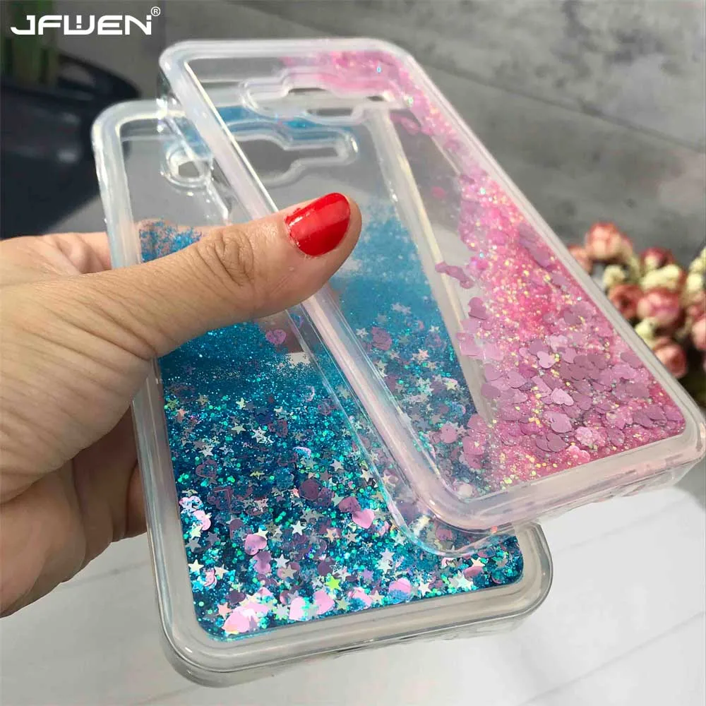 JFWEN для Coque huawei Y3 чехол силиконовый Жидкий блеск динамический мягкий TPU чехол для телефона s для huawei Y3 чехол задняя крышка