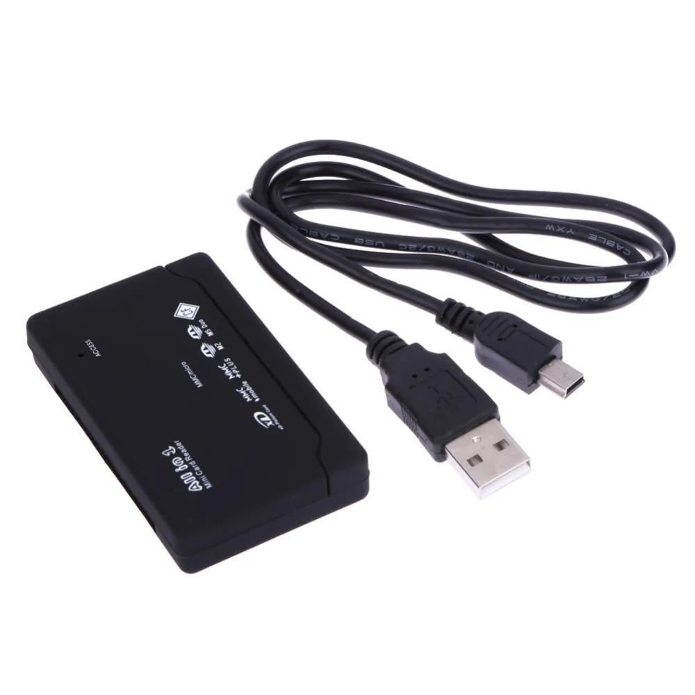 Высокоскоростной Универсальный USB 2 0 кард ридер для всех цифровых карт памяти CF SD
