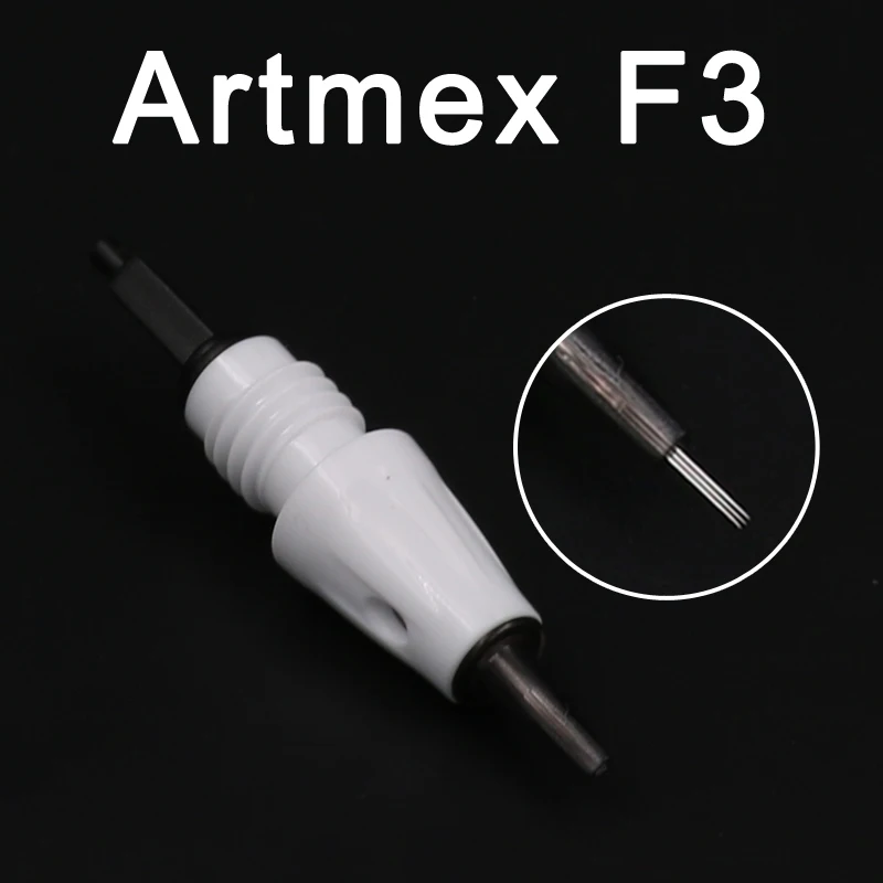Высокое качество оригинальный 20 шт./лот F3 3 квартира иглы Artmex V6 V8 татуировки 3F