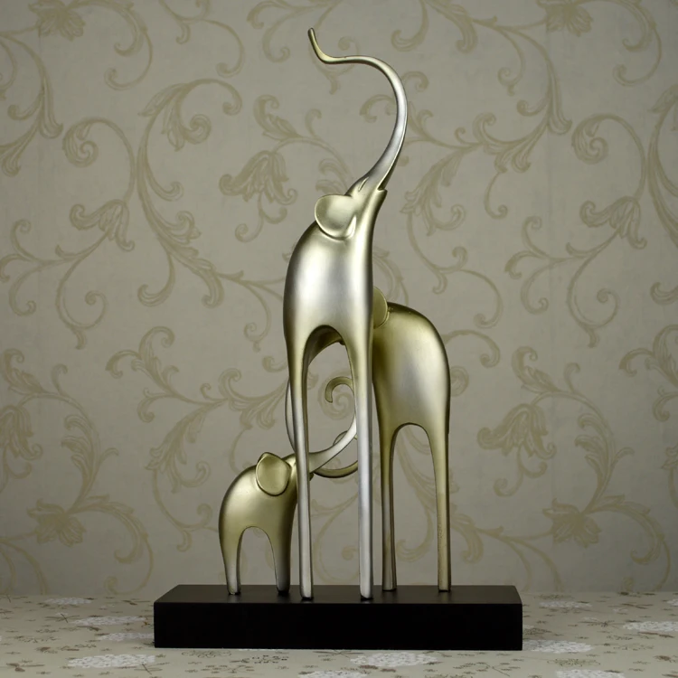 Простые абстрактные украшения фэн-шуй счастливое украшение гостиной ТВ шкаф