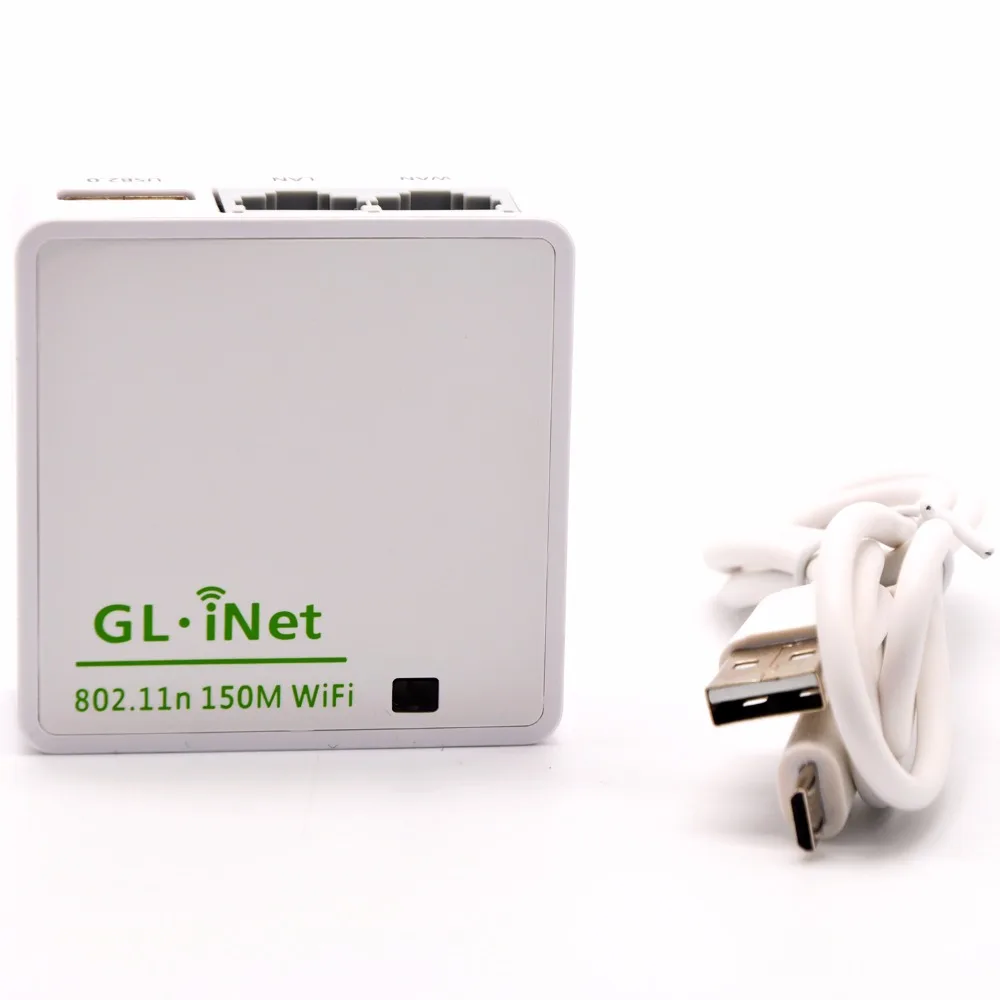 5 шт. GL iNet 6416 Atheros AR9331 802.11n 150 Мбит/с мини беспроводной WiFi роутер прошивка OpenWRT openvpn