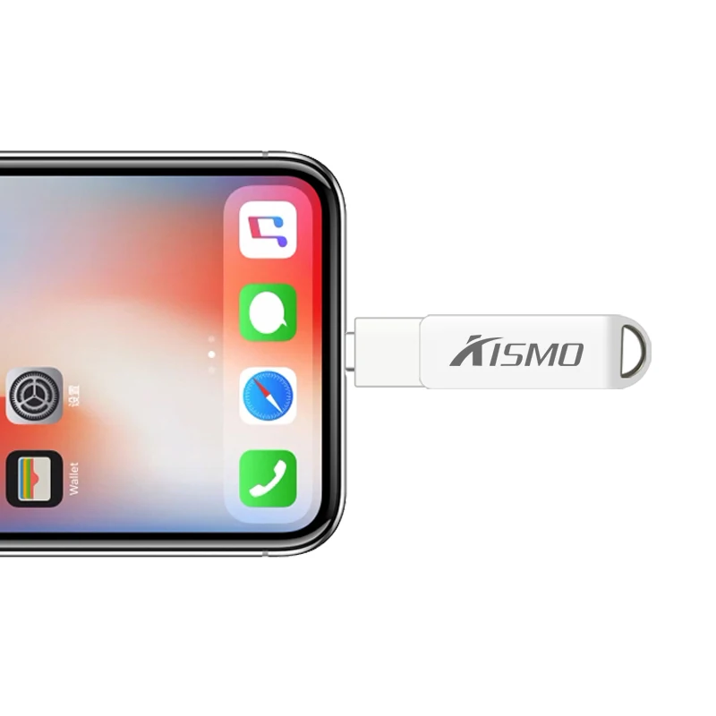 USB-флеш-накопитель Kismo USB 3 0 OTG для iPhone X 8 7 6 Plus | Компьютеры и офис
