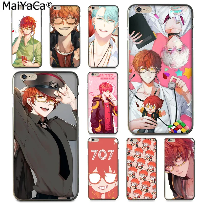Чехол для телефона MaiYaCa 707 Mystic Messenger аниме iphone SE 2020 11 pro 8 7 66S Plus X 5S XS XR MAX | Мобильные