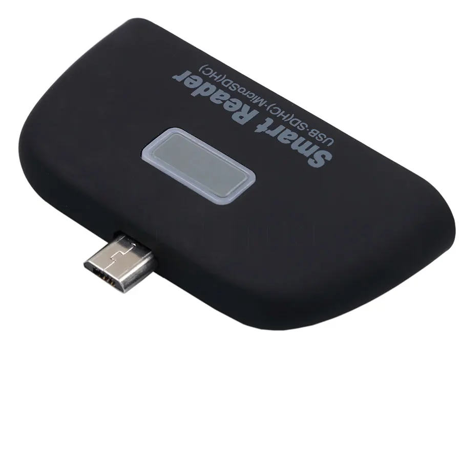 

KEBETEME Mini 4 in 1 OTG/TF/SD Smart Card Reader with Micro USB Charge Port For Andriod Phone Tablet High Quality