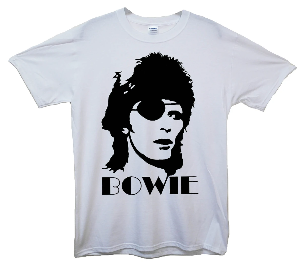 Мужская футболка с коротким рукавом David Bowie Silhouette лето 2019 | одежда