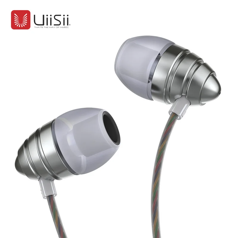 UiiSii US90 наушники в ухо супер бас качество звука музыка HiFi стерео спортивные