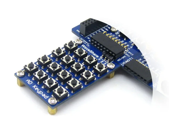

5pcs/lot AD Keypad 16 4x4 Accessory board matrix buttons controlled ADC AD port keyboard Free Shipping