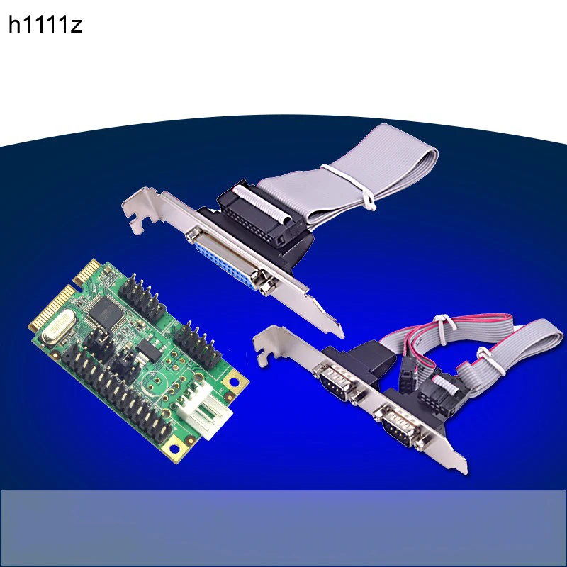 Новый мини PCIe 1 параллельный порт + 2 последовательных порта I/O контроллер карты Mini