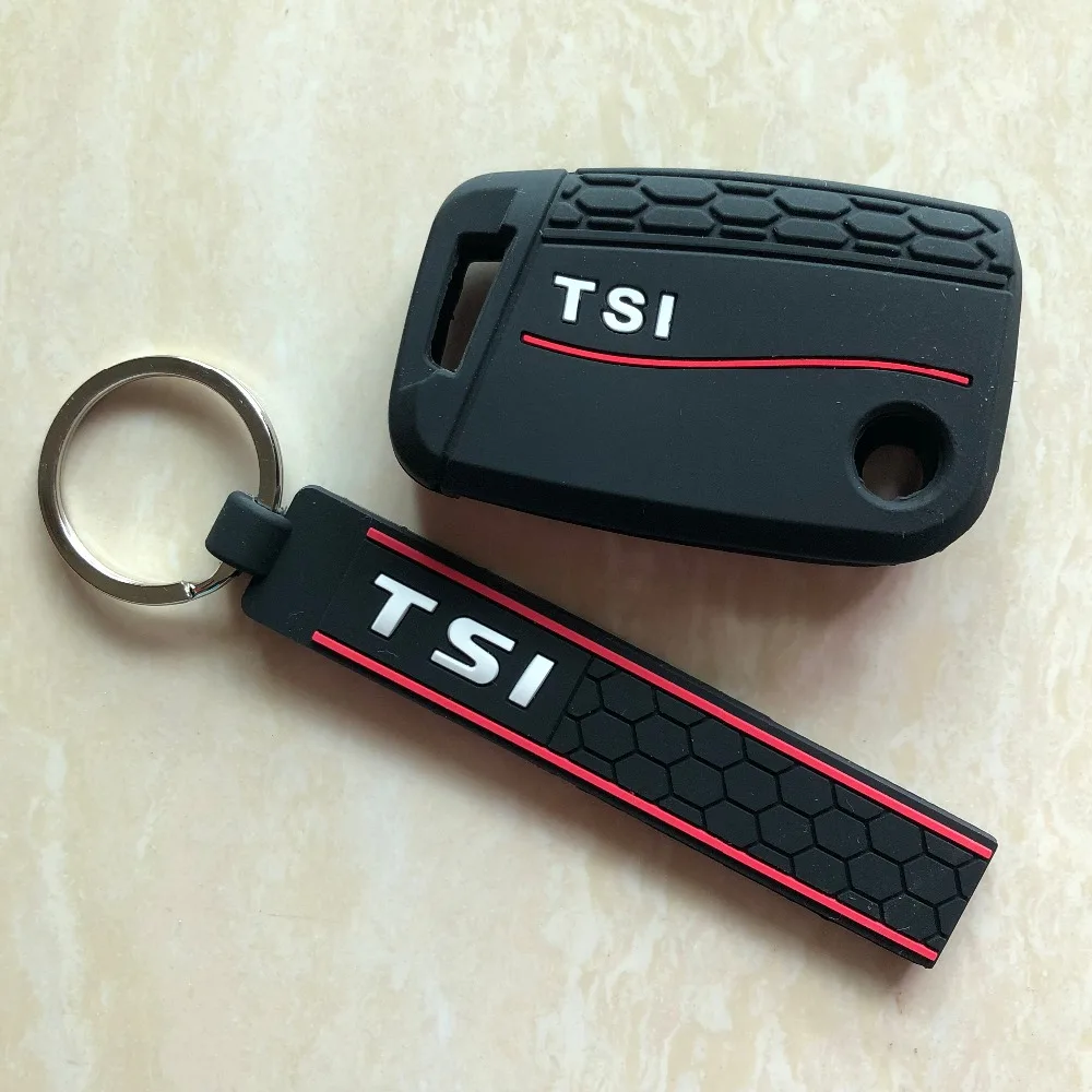 Силиконовый чехол книжка с дистанционным управлением для Polo Passat Gol golf 7 MK7 Touran Tiguan