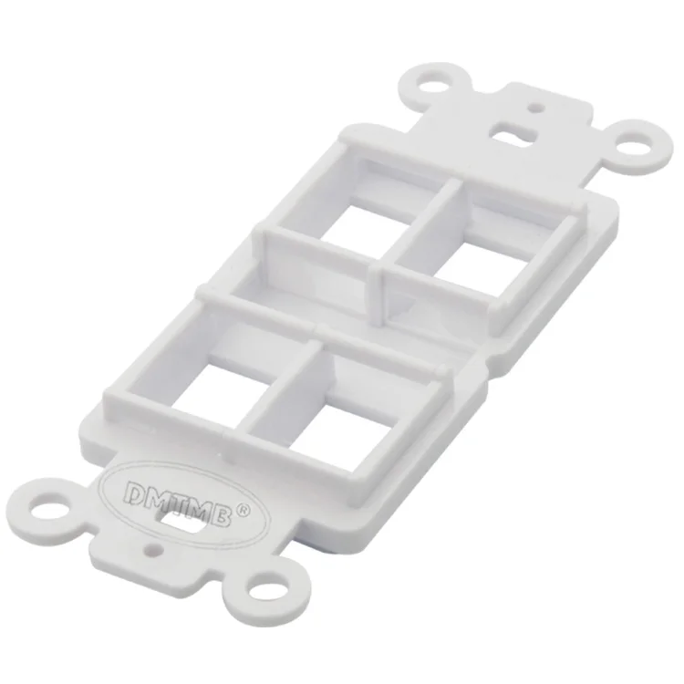 Внутренняя стеновая панель с 4 портами keystone|wall plate|keystone wall platekeystone plate |