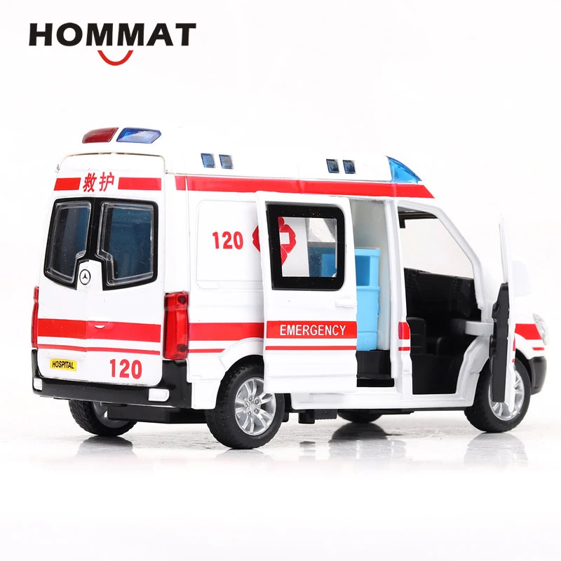 Модель автомобиля HOMMAT sixation 1:36 Sprinter 120 автомобиль скорой помощи литой Сплав