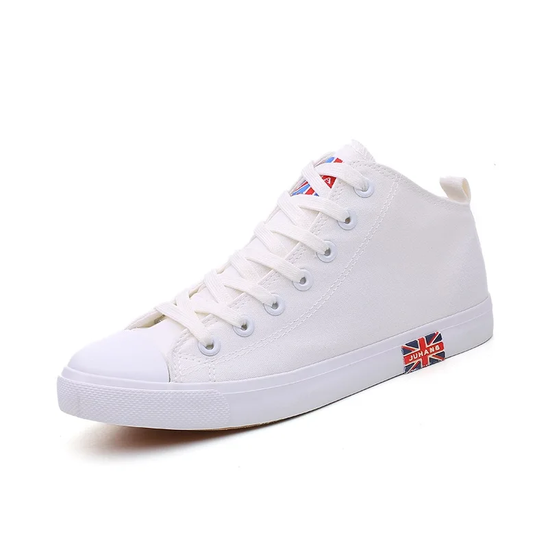 White Женская парусиновая обувь; tenis feminino; дышащая женская обувь; кроссовки; zapatos mujer; повседневная прогулочная женская обувь; большие размеры - Цвет: White