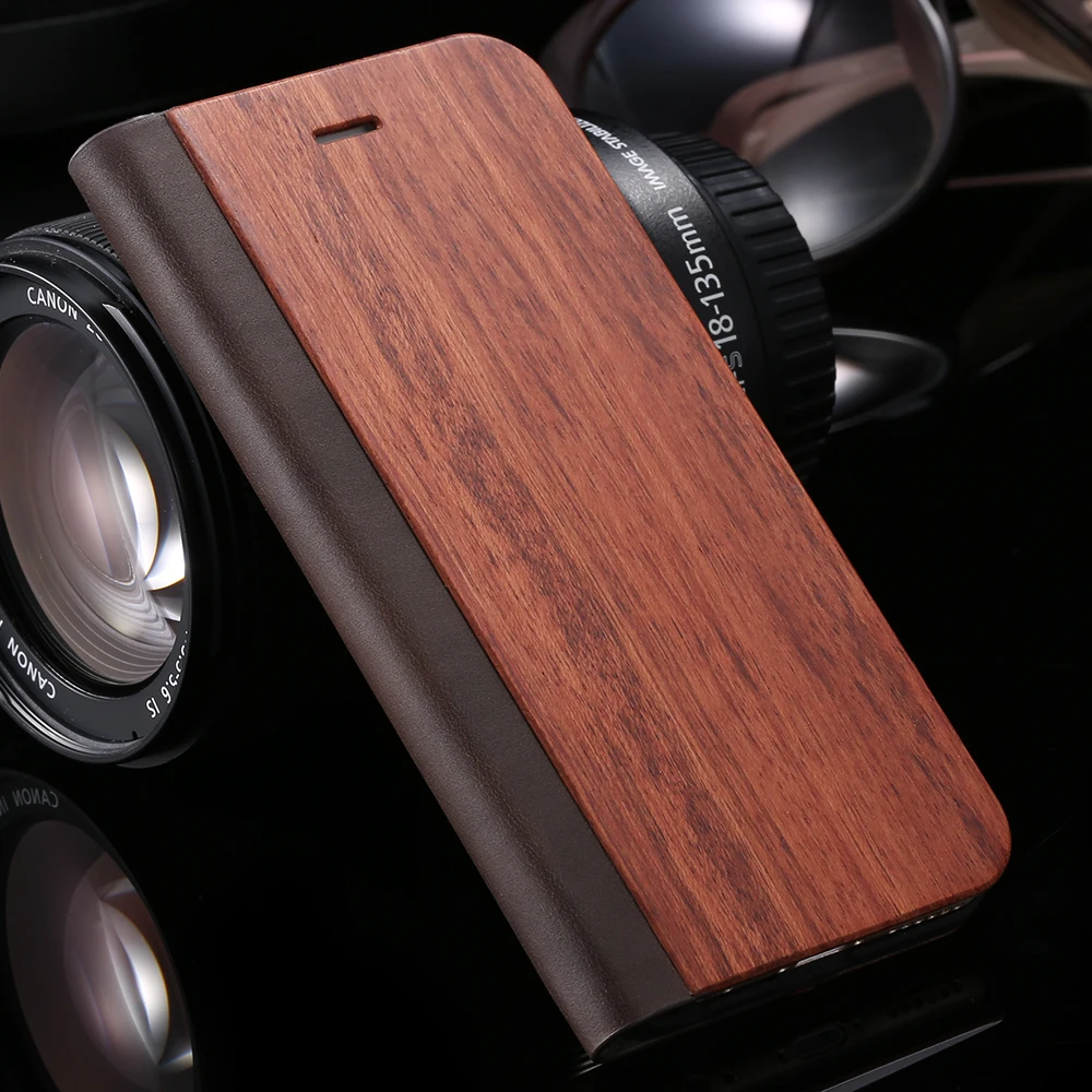 KISSCASE Деревянный чехол для iPhone XS Max X XR 7 8 6S Plus из натуральной бамбуковой кожи с