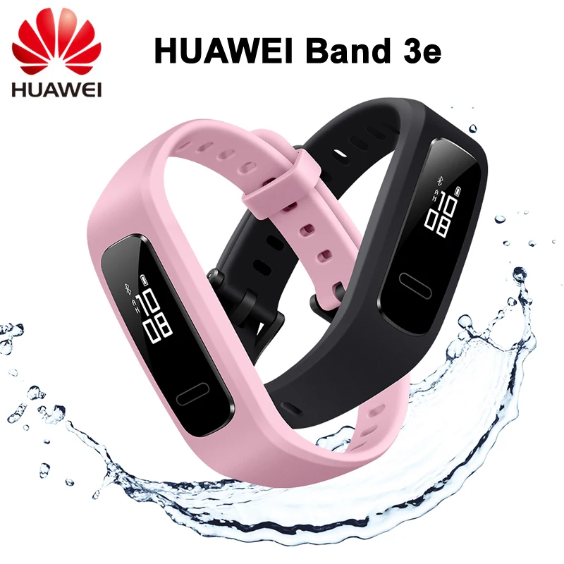 Оригинальный Смарт браслет Huawei Band 3e для бега спортивная обувь с пряжкой Land Impact