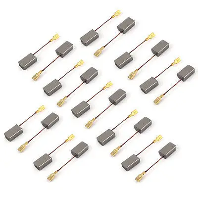 

15mm x 8mm x 5mm Electric Motor Carbon Brushes Power Tool Parts 10 Pairs