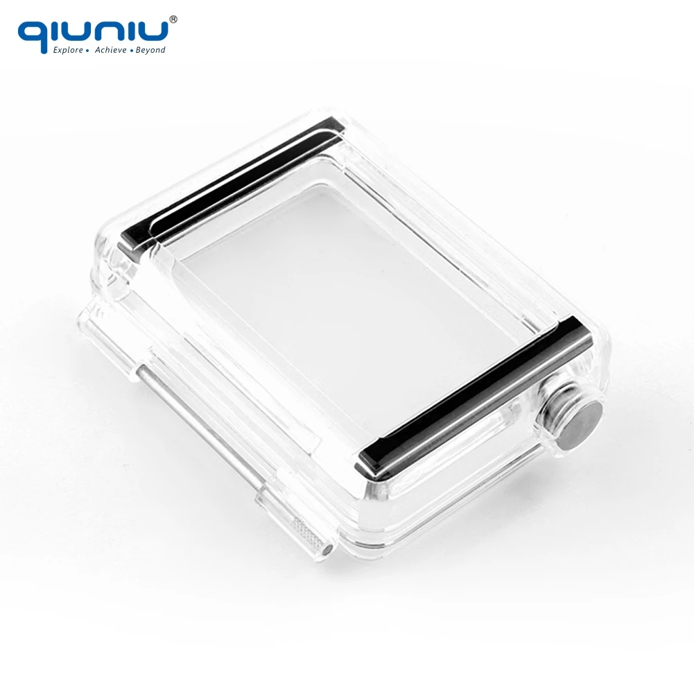 QIUNIU для GoPro Hero 4 3 + чехол в 1 задней двери BacPac Стандартный Скелет сенсорный Набор