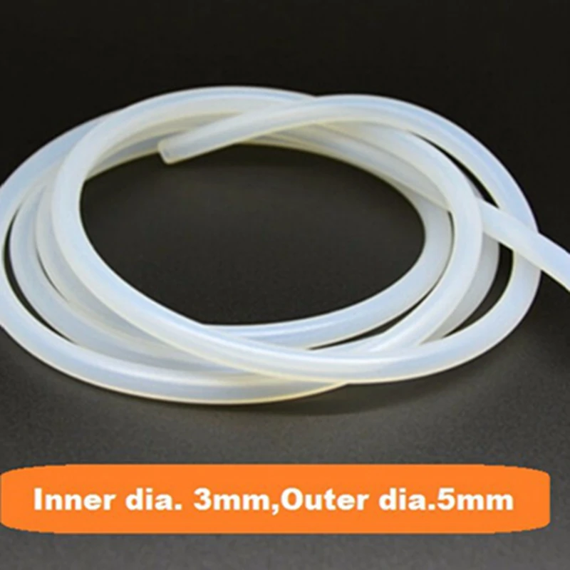 5 метров внутренний диаметр 3 мм наружный молочно белый аквариумный шланг
