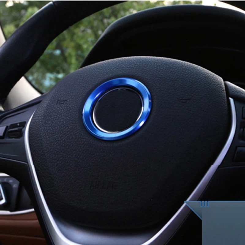 Украшение на руль круглая накладка наклейка для BMW X1 E60 E36 E39 E46 E30 E90 E92 F10 F30 F25