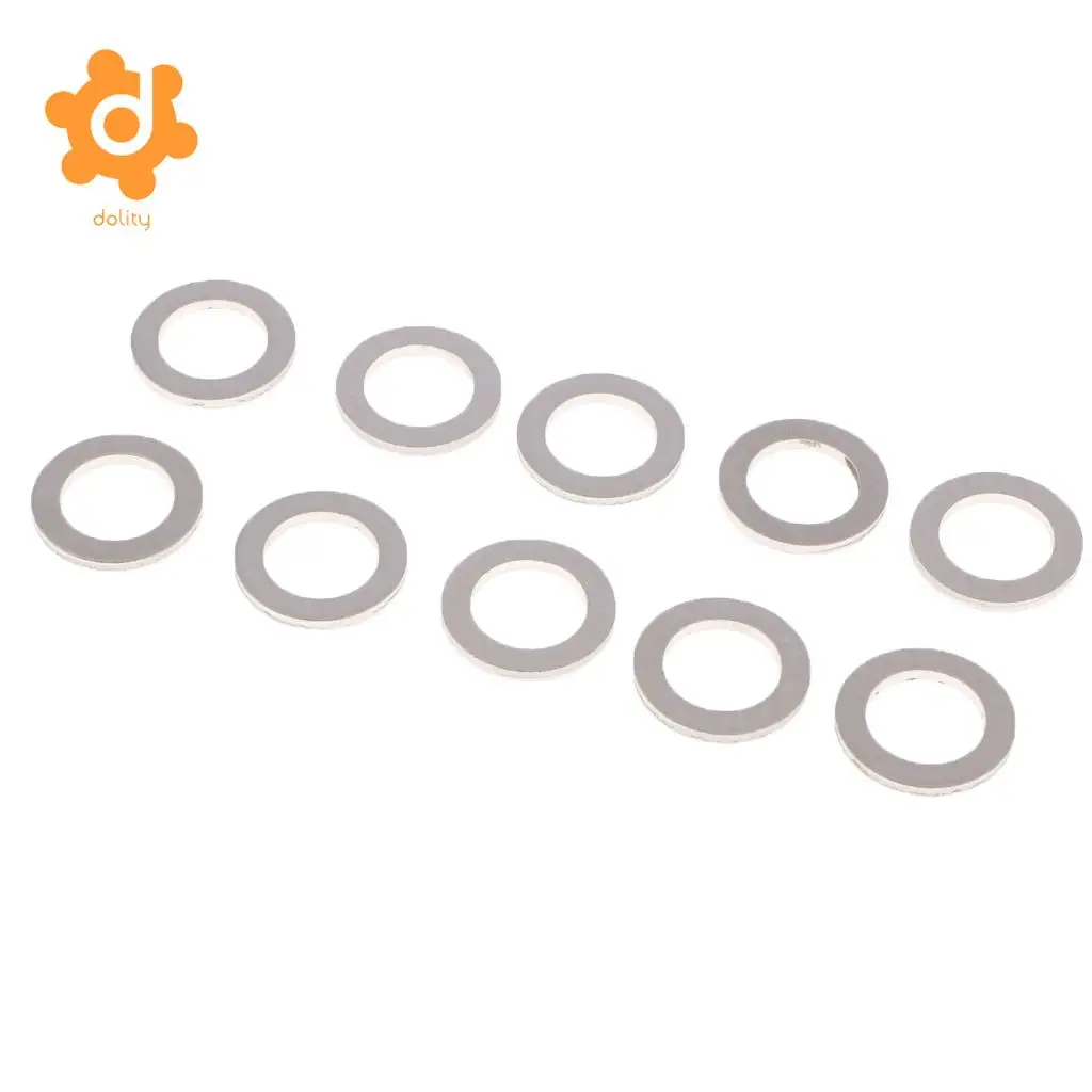 Металлические сливные пробки для масла 10 шт. Уплотнительные Шайбы прокладки Honda