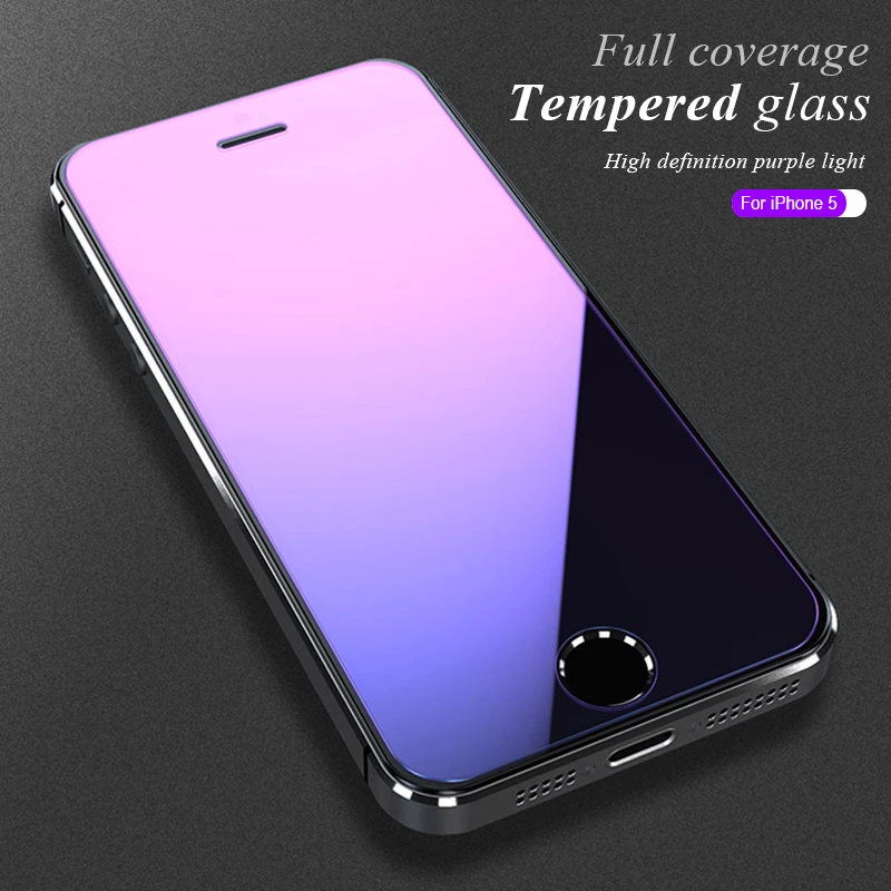 Полноэкранная защитная пленка RZP для Apple iPhone 5S 5 SE 5C закаленное стекло Se из стекла с