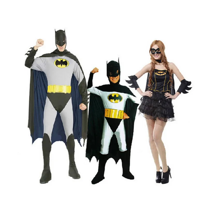 Лидер продаж костюм Бэтмена для детей крутые Детские платья костюмированной