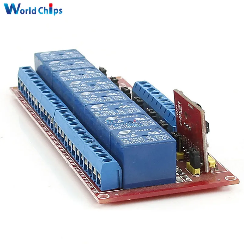 8 канальный DC 12V многофункциональный инфракрасный модуль дистанционного