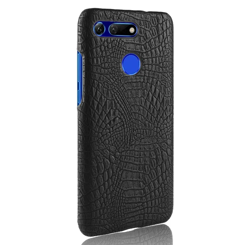 Huawei Honor View 20 phone bag case V20 Luxury Crocodile Skin PU leather Protective Case Cover For |