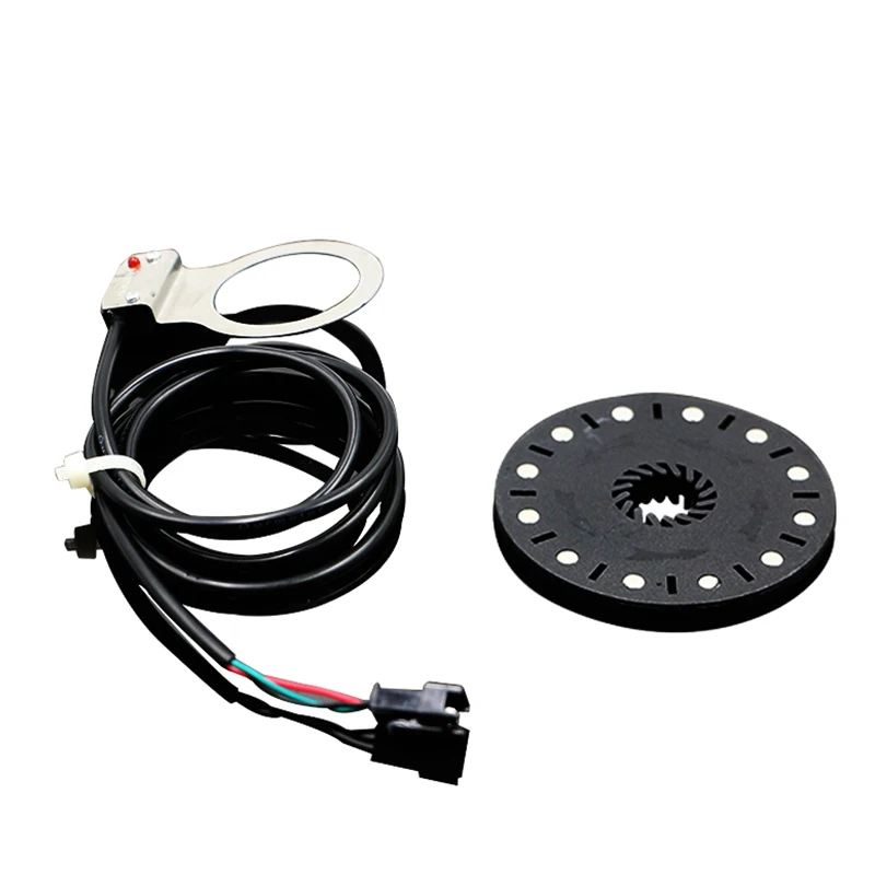 Bike Accelerate Electric Bicycle 12 Magnet PAS Pedal Assistant Sensor Syetem Bikes LED LCD Controller Ebike Parts | Спорт и