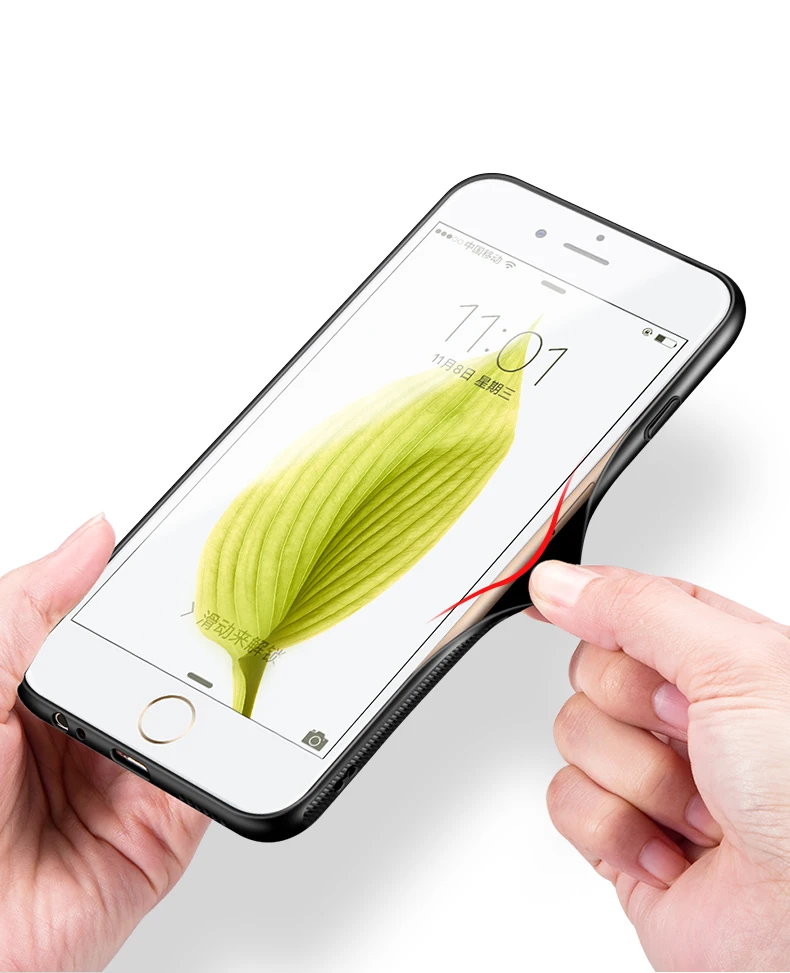 Msvii для iPhone 6 чехол iPhone 6 Чехол для iPhone 6 6S плюс роскошный Стекло защитный чехол Обложка Розовый противоударный для Apple