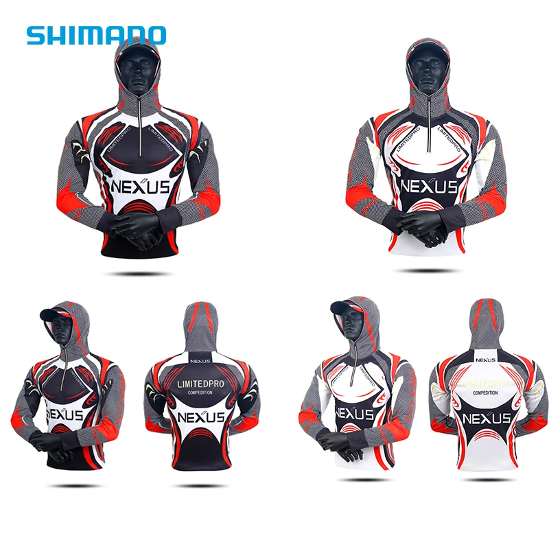 Летний Shimano дышащий Рыбалка рубашка спортивный Для мужчин рыбалка Костюмы