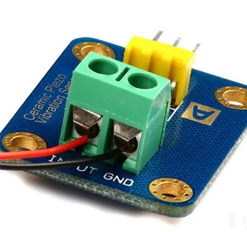 Имитация пьезоэлектрического керамического вибрационного датчика для Arduino |