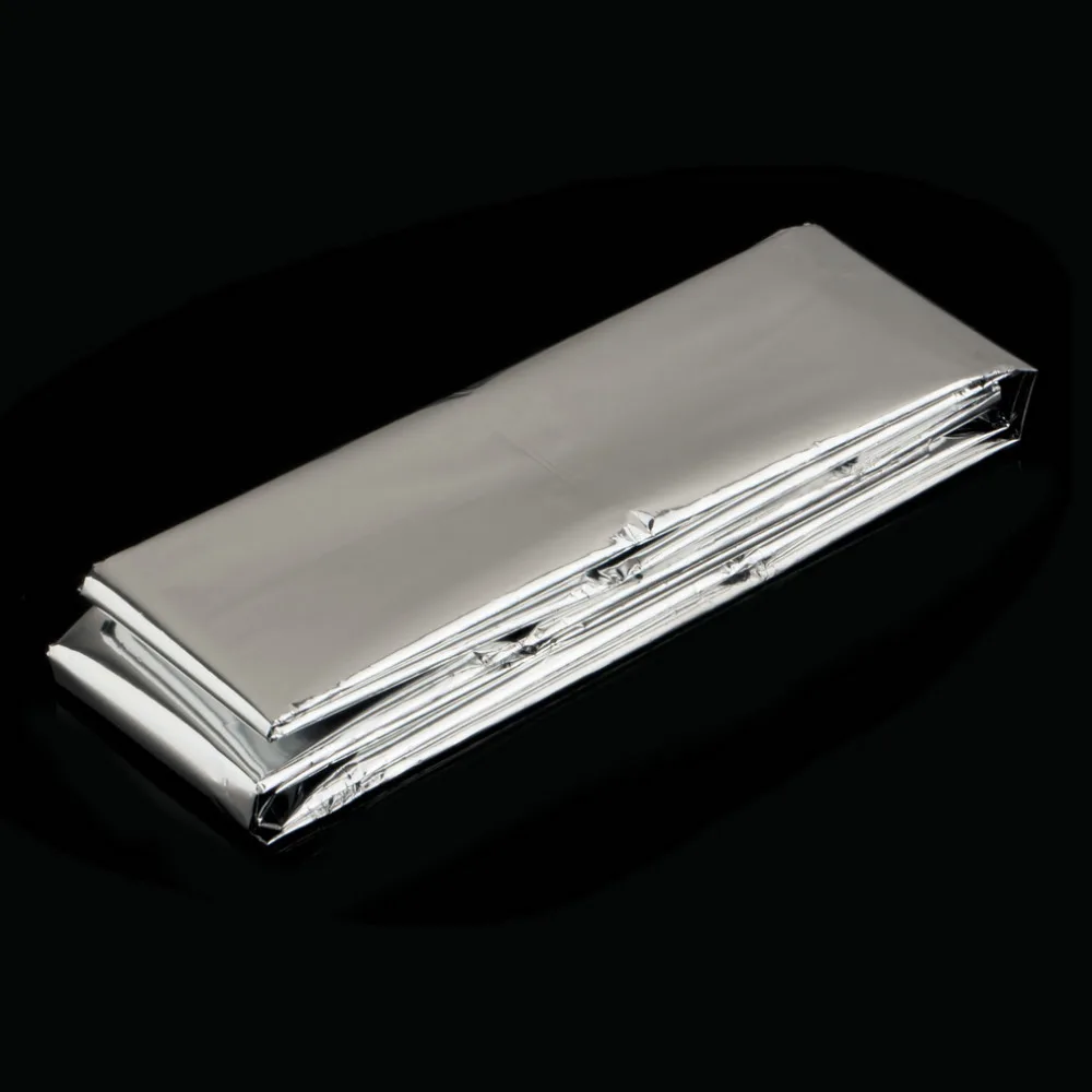 1 шт. портативное водостойкое одеяло из фольги|Безопасность и выживание| |